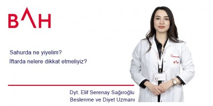 Sahurda ve iftarda Beslenmeye Dikkat Gösterelim